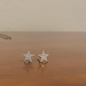 Super Sparkly Star Stud Earrings